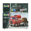 Kenworth Aerodyne Tractor Cab w/paint & glue 1/32 Revell Germany
