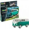 VW T1 Samba Bus Hardtop w/paint & glue 1/24 Revell Germany