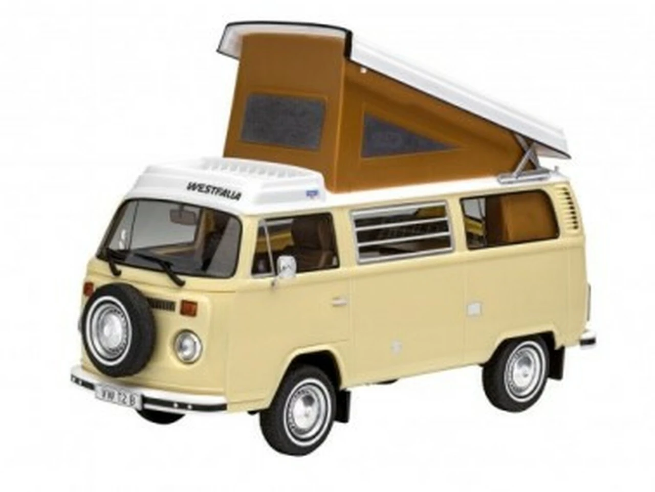 VW T2 Camper Van (Snap) w/paint 1/24 Revell Germany