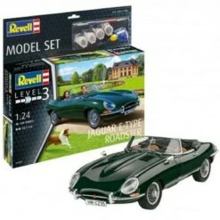 Jaguar E-Type Roadster w/paint & glue 1/24 Revell Germany