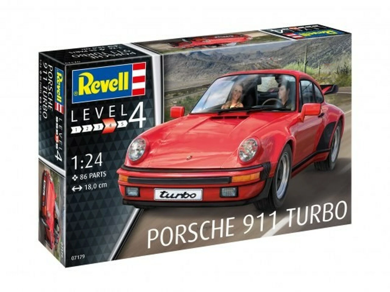 Porsche 911 Turbo Sports Car 1/24 Revell Germany