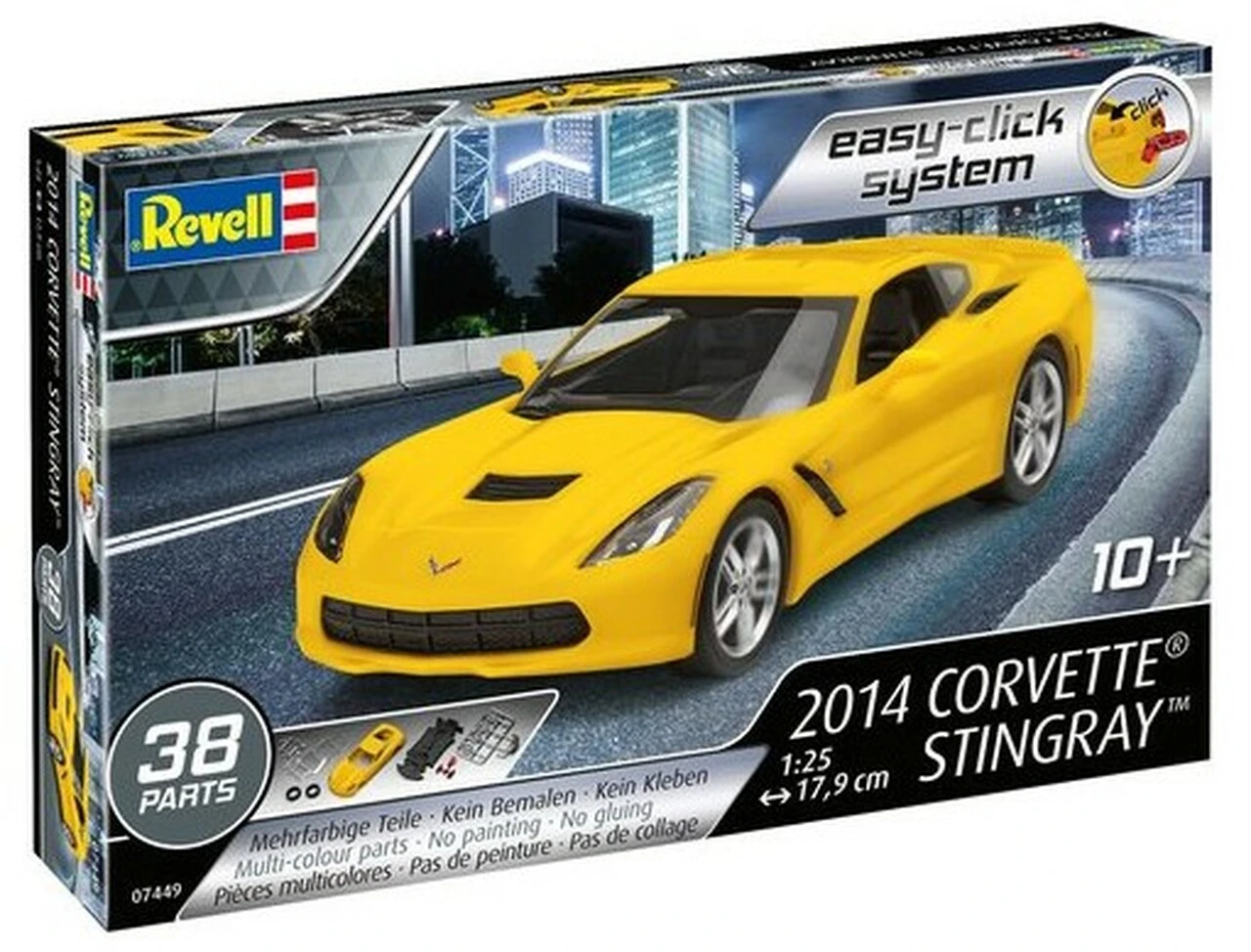 2014 Corvette Stingray Car (Snap) 1/25 Revell Germany