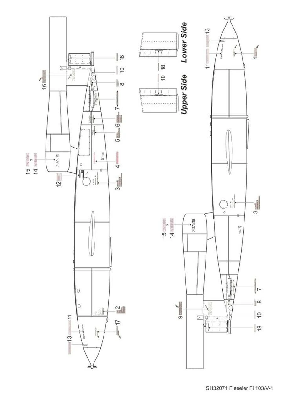 German V1 Fieseler Fi103 (FZG76) Flying Bomb 1/32 Special Hobby - Image 5