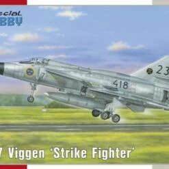 AJ-37 Viggen Strike Fighter 1/72 Special Hobby