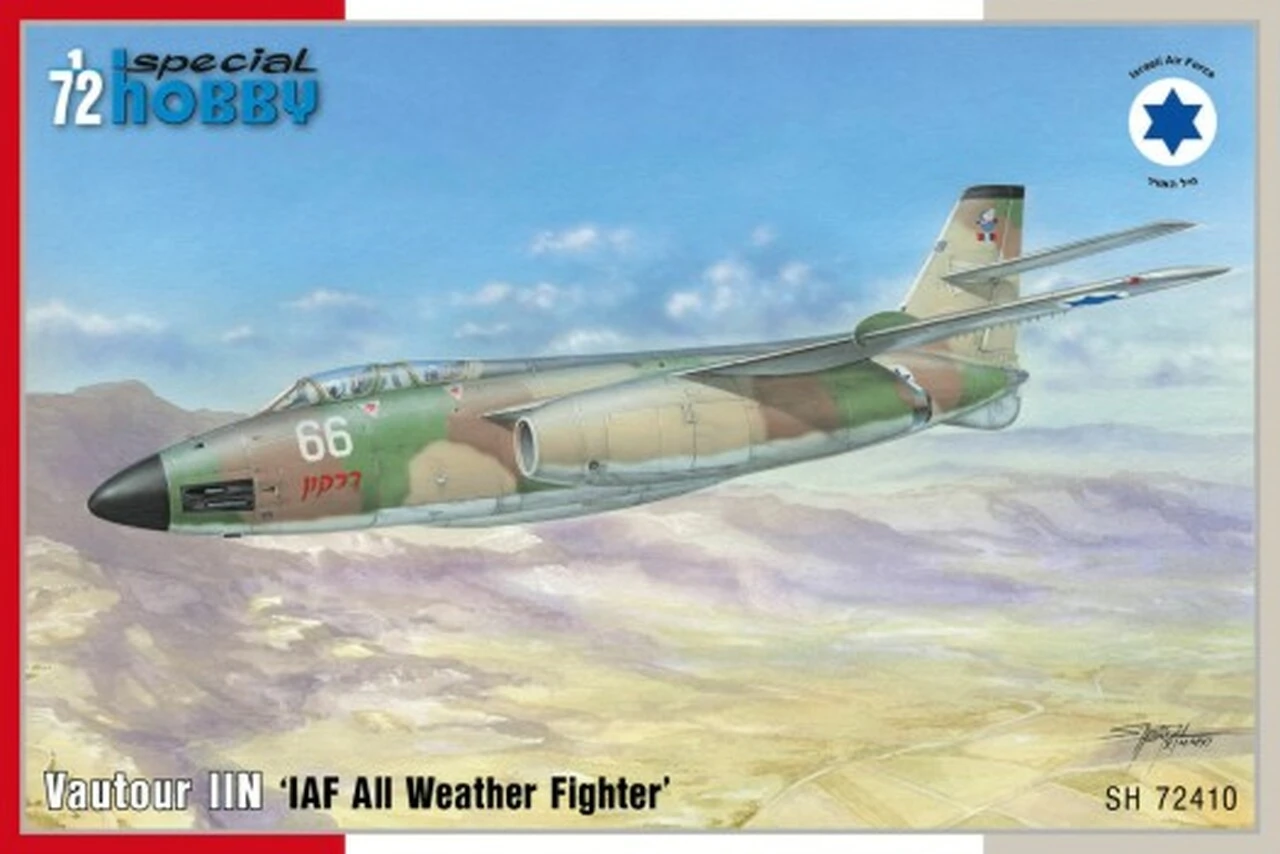 Vautour IIN IAF All-Weather Fighter 1/72 Special Hobby