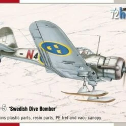 SAAB B-5 Swedish Dive Bomber 1/72 Special Hobby
