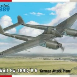 Focke Wulf Fw 189C/V6 German Attack Aircraft 1/72 Special Hobby