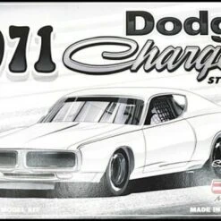 1971 Dodge Charger Stock Car 1/25 Salvinos JR