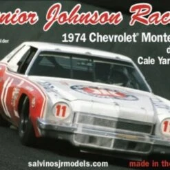 Junior Johnson Racing Cale Yarborough #11 Chevrolet Monte Carlo 1974 Winston Cup Winner Race Car 1/25 Salvinos JR Models