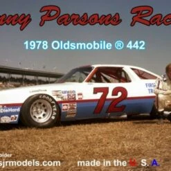 Benny Parsons Racing #72 1978 Oldsmobile 442 Race Car 1/25 Salvinos JR