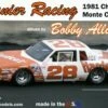 Rainier Racing Bobby Allison #28 Chevrolet Monte Carlo 1981 Race Car 1/24 Salvinos JR