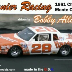 Rainier Racing Bobby Allison #28 Chevrolet Monte Carlo 1981 Race Car 1/24 Salvinos JR