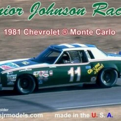 Junior Johnson Racing Darrell Waltrip #11 Chevrolet Monte Carlo 1981 Race Car 1/24 Salvinos JR