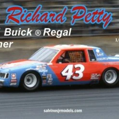 Richard Petty #43 Buick Regal 1981 Daytona 500 Winner Race Car 1/24 Salvinos JR