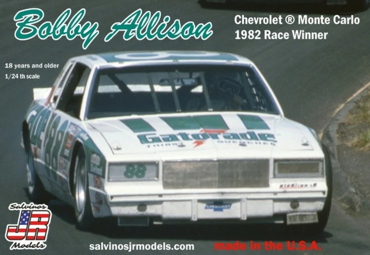 Bobby Allison #88 Chevrolet Monte Carlo 1982 Winner Race Car 1/24 Salvinos JR