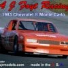 AJ Foyt Racing #14 1983 Chevrolet Monte Carlo Race Car 1/24 Salvinos JR