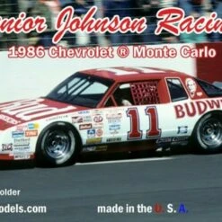 Junior Johnson Racing Darrell Waltrip #11 Chevrolet Monte Carlo 1986 Race Car 1/24 Salvinos JR