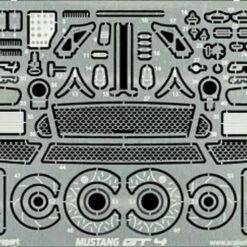 Ford Mustang GT4 Photo-Etch Detail Set For TAM 1/24 Scale Motorsport