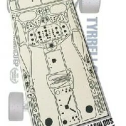 Tyrrell 003 Monaco GP Photo-Etch Detail Set For TAM 1/12 Scale Motorsport