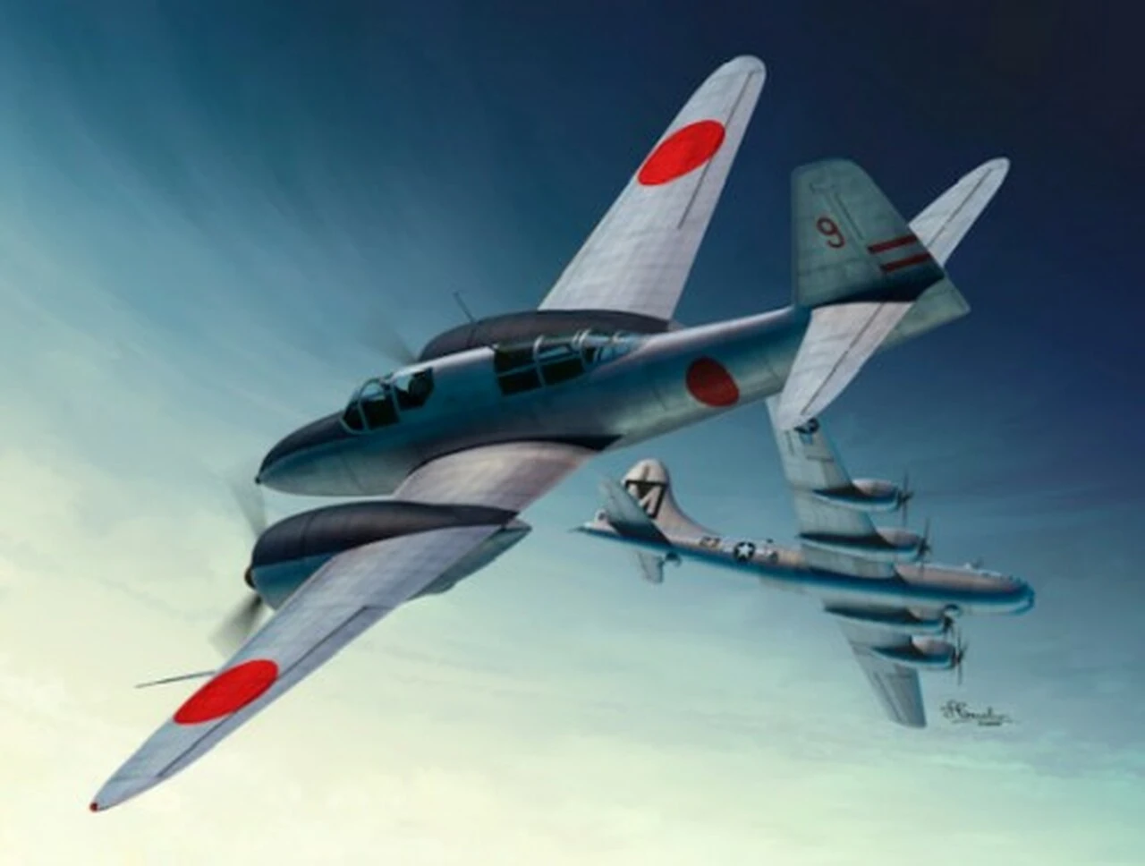 Ki102a/b Kou/Otsu (Randy) WWII Ground Attack Fighter 1/72 Sword Models