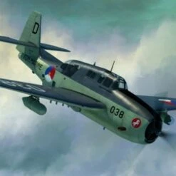 TBM-3S2 Avenger Aircraft 1/72 Sword Models