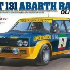 Fiat 131 Abarth Rally Olio Race Car 1/20 Tamiya