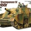 German SdKfz 166 Sturmpanzer IV Brummbar Late Production Assault Tank 1/35 Tamiya
