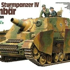 German SdKfz 166 Sturmpanzer IV Brummbar Late Production Assault Tank 1/35 Tamiya
