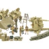 FlaK 37 88mmGerman Gun Siege of Tobruk 1/48 Tamiya