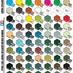 Complete Tamiya Paint Deal 106 Bottles Every Color