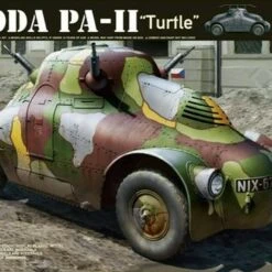 WWII Skoda PA-II Turtle Vehicle 1/35 Takom Models