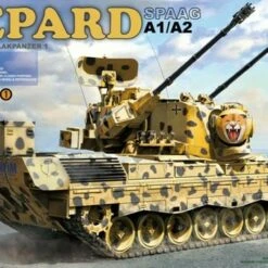 Gepard SPAAG A1/A2 Bundeswehr Flak.Pz.I Tank (2-in-1) 1/35 Takom Models