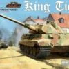 WWII German King Tiger Sd.Kfz.182 Porsche Turret Heavy Tank with Interior 1/35 Takom Models