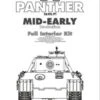 WWII SdKfz 171 Panther A Mid-Early Production Tank w/Full Interior 1/35 Takom
