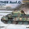 Panther Ausf G Mid Production Tank w/Steel Wheels & Full Interior (2 in 1) 1/35 Takom