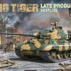 WWII King Tiger SdKfz 182 Late Production Heavy Tank (2 in 1) 1/35 Takom