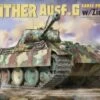 Panther Ausf G Early Production Tank w/Zimmerit 1/35 Takom