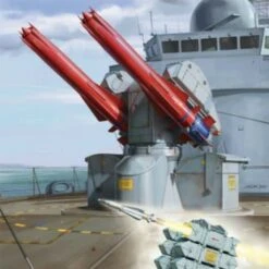 GWS30 Sea Dart & GWS25 Sea Wolf Surface-to-Air Missile System 1/35 Takom