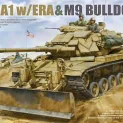 M60A1 Tank w/ERA & M9 Bulldozer 1/35 Takom