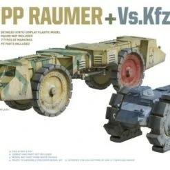 Krupp Raumer & VsKfz617 Mine Clearing Vehicles 1/72 Takom