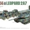 SLT56 Tank Transporter & Leopard 2A7 Tank (2 Kits) 1/72 Takom