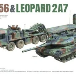 SLT56 Tank Transporter & Leopard 2A7 Tank (2 Kits) 1/72 Takom