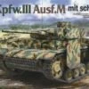 PzKpfw III Ausf M Tank w/Side-Skirt Armor 1/35 Takom