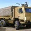 US M1083 MTV (Medium Tactical Vehicle) Cargo Truck with Armored Cab 1/35 Trumpeter