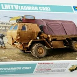 M1078 LMTV (Light Medium Tactical Vehicle) Cargo Truck with Armored Cab 1/35 Trumpeter
