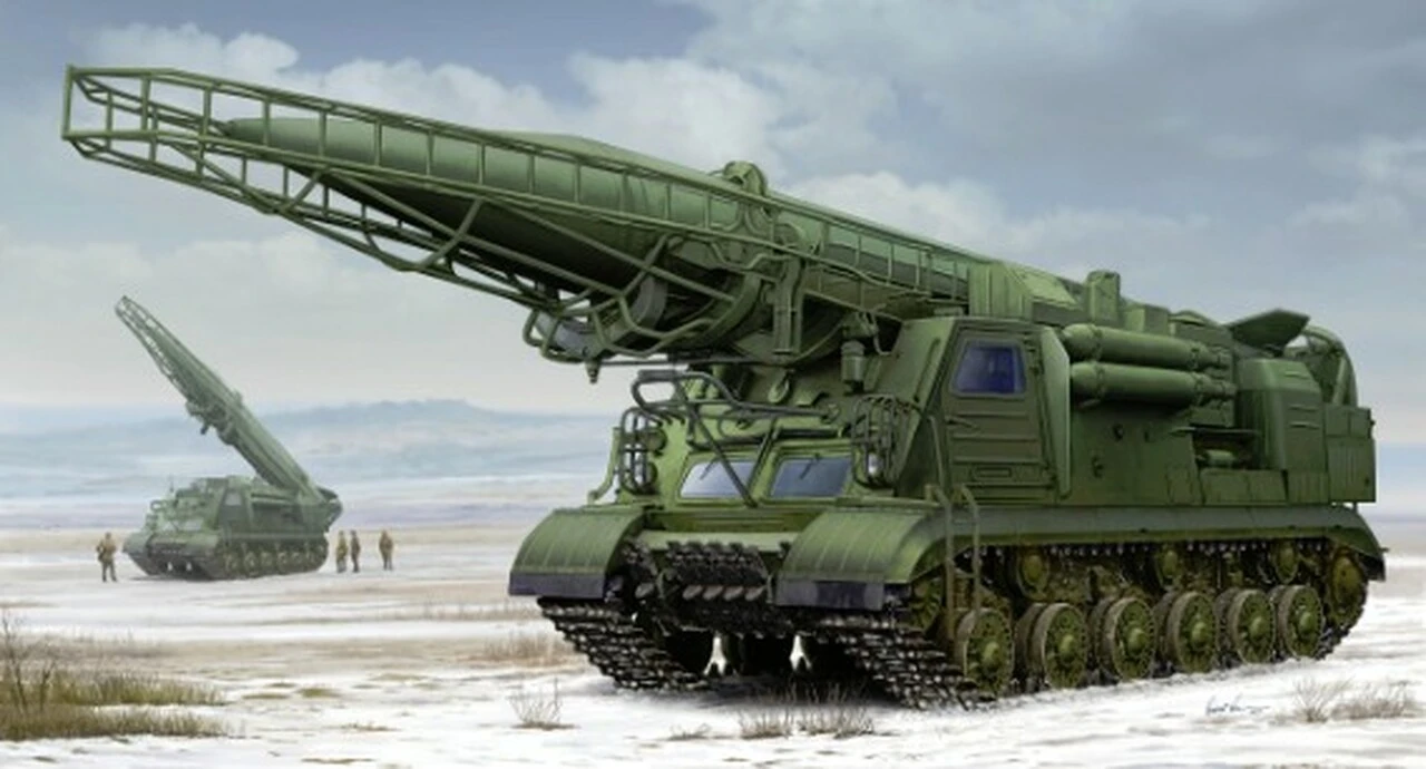 Soviet 2P19 Launcher with R-17 Missile SS-1C SCUD B 1/35 Trumpeter - Image 16