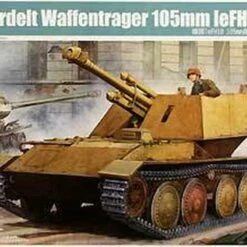 German Krupp/Ardelt Waffentrager 105mm leFH-18 Tank Destroyer 1/35 Trumpeter