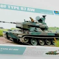 JGSDF Type 87 AW Self Propelled Anti-Aircraft Gun 1/35 Trumpeter