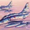 A-4F Skyhawk Attack Aircraft 1/32 Trumpeter