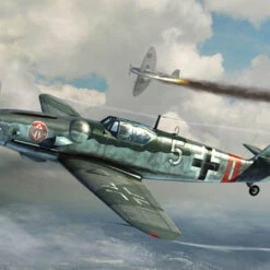Messerschmitt Bf 109G-6 German Fighter Late Variant 1/32 Trumpeter